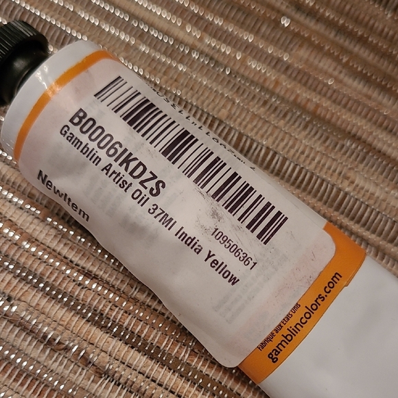 India Yellow Oil Paint - Picture 3 of 3